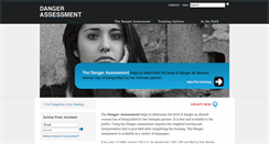Desktop Screenshot of dangerassessment.org